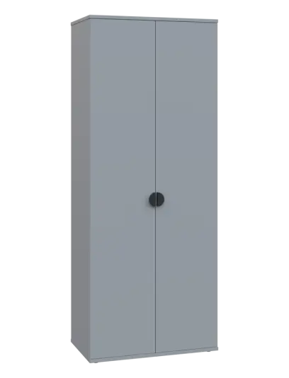 TN 5 - 7D kancelářská skříň, 2-dveřová, 1822x720x400, šedá